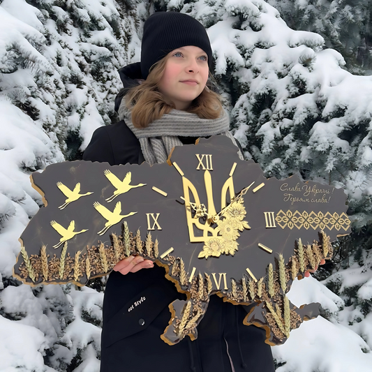 Годинник "Лелеки Над Полем"