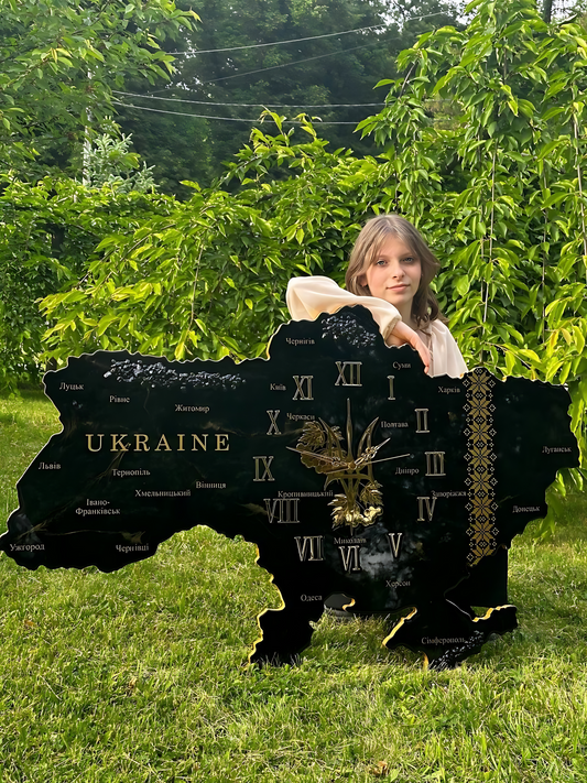 Годинник "Воля" Чорний