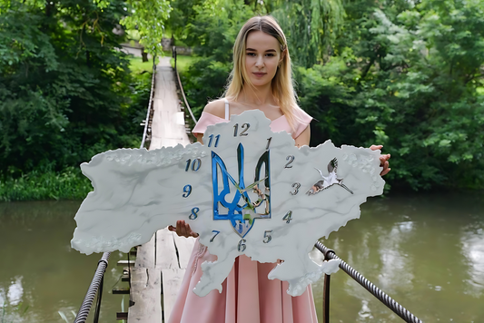 Годинник "Білий Мармур"