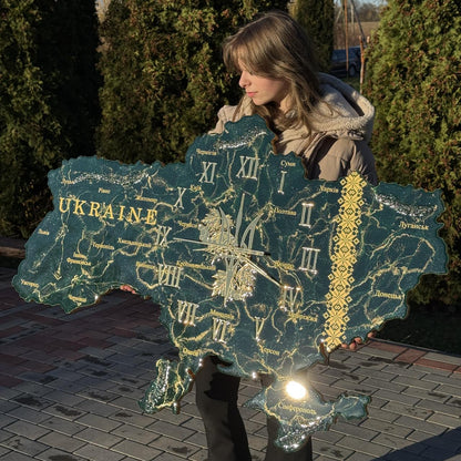 Годинник "ВОЛЯ" Смарагдовий