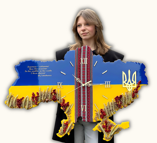 Годинник "Калина Та Колоски"